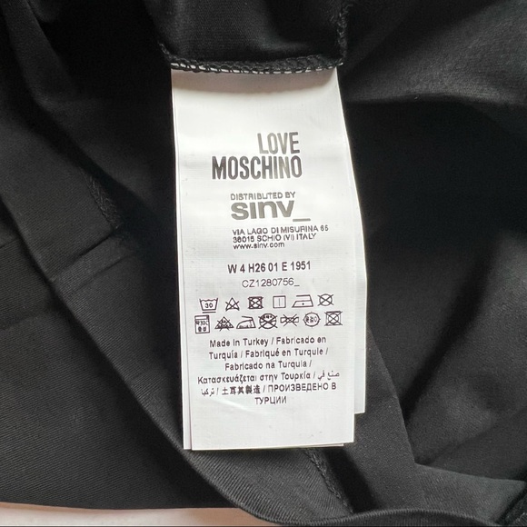 Love Moschino Logo Tank Top Black - Picture 7 of 10